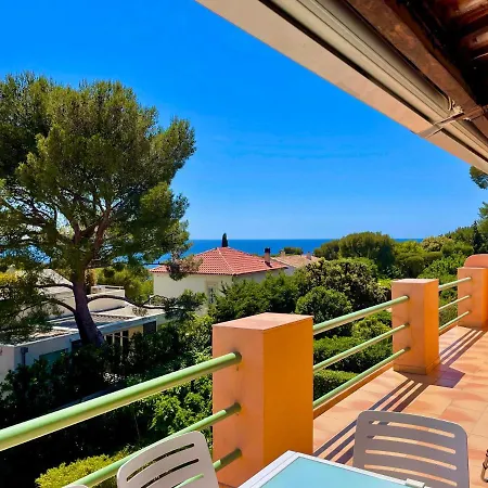 Villa Bastide D'azur 160m2 - Double Terrasse Vue Cap Canaille Cassis